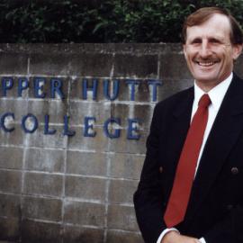 Upper Hutt College staff; principal Peter Lee.
