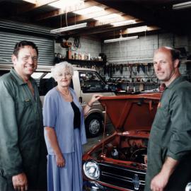 P E Crook Mechanical, Weekly Review Lane; Peter and Ann Crook, Murray Dickens.