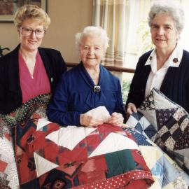 Norman Kirk Centre, 17 Hildreth Street; quilts made by Pinestream Patchwork Quilters.