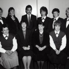 Trust Bank Wellington; Upper Hutt branch staff.