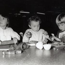 Maidstone mall creche; Claire Murphy, Charles Fogarty, Ross Stevens.