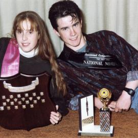 Tap dancing; national nominees Angela Westerby and Brent Windelburn.