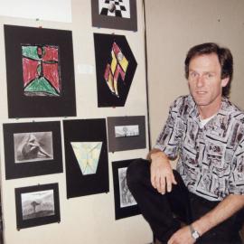 Rimutaka Prison art tutor Grant Corbishley, 1992
