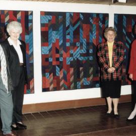 Women's Suffrage Centennial Year quilt group by Jas Norton