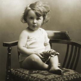Unidentified child on chair
