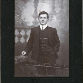Maurice Wheatley; studio photograph. [P2-370-693]