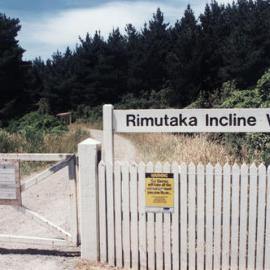 Rimutaka Incline walkway; entrance at Kaitoke.