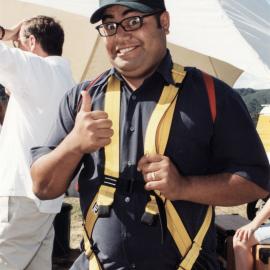 Lions; Te Marua Black Stump Pole Swing charity fund-raiser; Jason Fa'afoi from "What Now?".