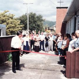 Trentham community centre opened by Rimutaka MP Paul Swain.