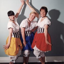 Danzworx production "Once upon a Dreamtime"; Kirsty Rennie, Helen Mojel, Diana Carroll.