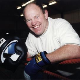 Billy Graham at the New Zealand boxing championships