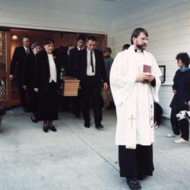 Animal Rescue Society founder Kathleen Heathcote White's funeral, St Hilda's Church