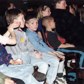 Fraser Crescent School youngsters at a New Zealand Symphony Orchestra concert in the Civic Centre.