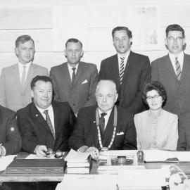 Upper Hutt Borough Council members 1962.