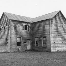 Blockhouse; exterior, prior to restoration. [P2-607-1510]