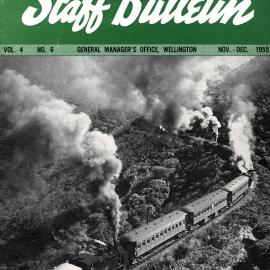 New Zealand Railways Staff Bulletin Nov-Dec 1955