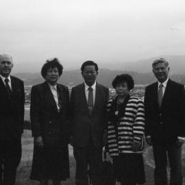 Craig's Flat; directors of Tang Shuo Development Co Ltd., Taipei, visit.