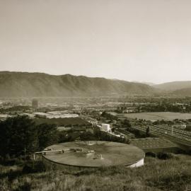 Upper Hutt; looking north from Wallaceville Hill Road.