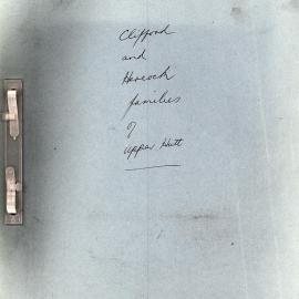Clifford and Hercock Families of Upper Hutt