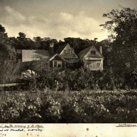 Old house; Barton homestead; 'The Manor House', Trentham; the eastern face.