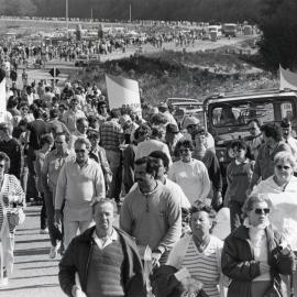 River Road opening; Moonshine bridge, from the east.