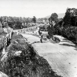 Hutt Valley History 25 Land Clearing and erosion 2; undermined bridge