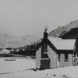 Hutt Valley History 23; Road Transport; toll booth on Wellington road