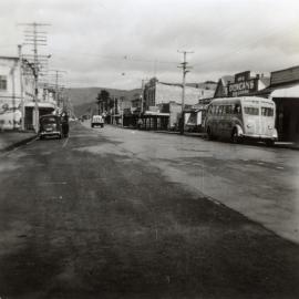 Main Street, looking west from near Russell Street.