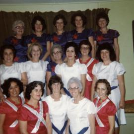 The Blue Ts Mothers Group 1979 002; Faith Green, bottom left.