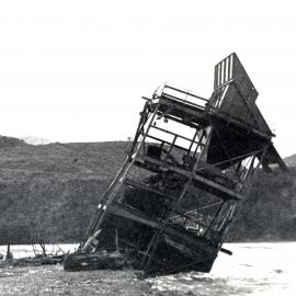 Whakatiki Shingle Works after flood