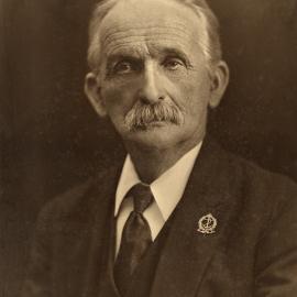Angus John McCurdy, J. P; formal portrait.