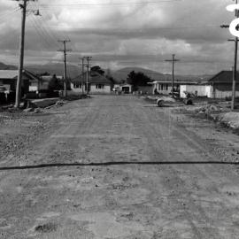 Pempsey St, looking east towards Heretaunga Square 1961
