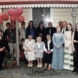 Golders Cottage 125th anniversary group; probably all Golder descendants.