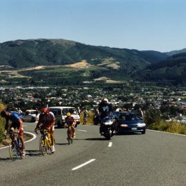 Cycling; Tour of Wellington; Wallaceville Hill Road.