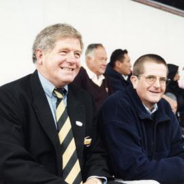 Rugby; Wellington Rugby Union president Rex Kirton and Wellington development XV coach Wayne Guppy.