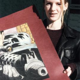 Community Gallery; Olivia Morris; 'Livie's Art' exhibition.