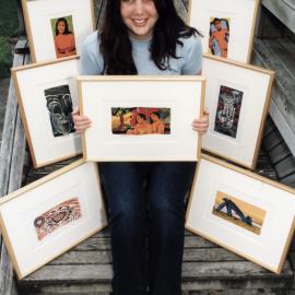 Archibald's Gallery; one-day display of prints from the Muka youth collection.