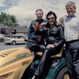 Victim Support fund-raiser; ride-on mower travelling Invercargill-to-Auckland.