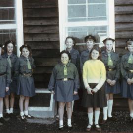 Brownie group at the Blockhouse; 4th Pencarrow.