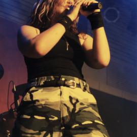 Rimutaka Licensing Trust RAPID rock concert; Tadpole lead singer Renee Brennan.