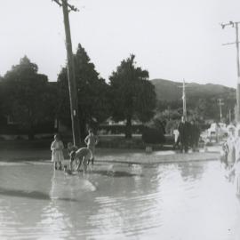 Flood, 1965; corner of Longfellow Street and Shakepeare Avenue.