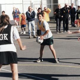 Netball; Grade 8; Tui Glen School.