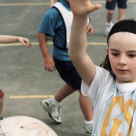 Netball; Brentwood School (blue tops), 12, vs Silverpine Diamonds, 10.