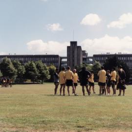 Rugby; Wellington Hurricanes train at the CIT site.