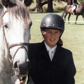 Upper Valley Equestrian Day, Trentham Memorial Park; Kimberley Stembridge and Malachi, from Te Marua.