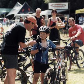 Cycling; Karapoti Classic, 2003; Oliver LeMaitre, 10, junior men's entrant.