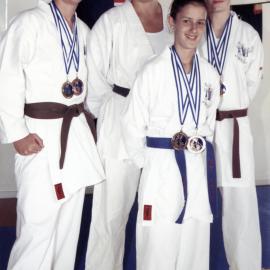 Sportsperson of the Year awards 2003; senior (karate) coach of the year Stella Lenihan.