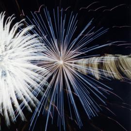 Trentham Memorial Park; fireworks, 2003.