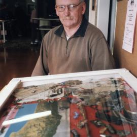 Golder Cottage; Ron Jarvis and Anzac Day exhibit.