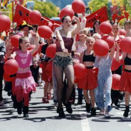 Christmas parade 2004; Variety Dance teens and youngsters.